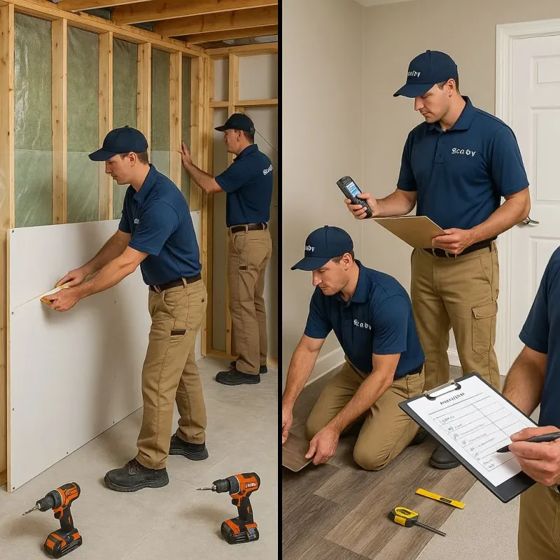 Repairs and Reconstruction process in Anchorage, KY